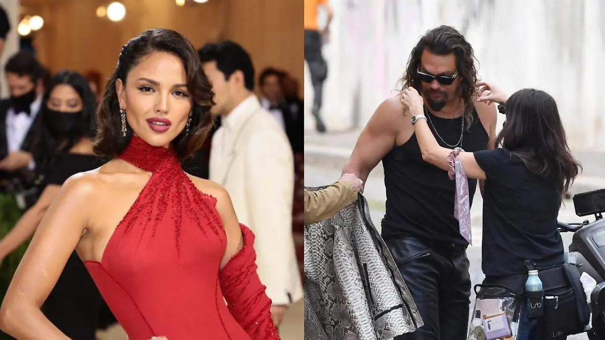 Eiza González  y Jason Momoa(1)